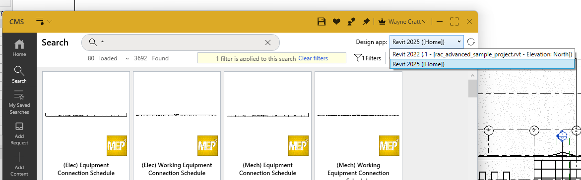 using CMS with Revit image